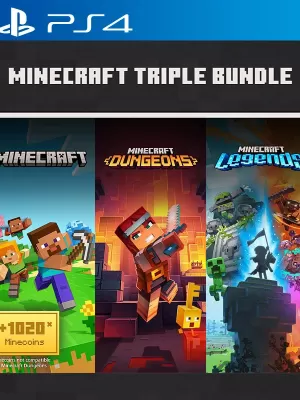 Minecraft Triple Bundle PS4